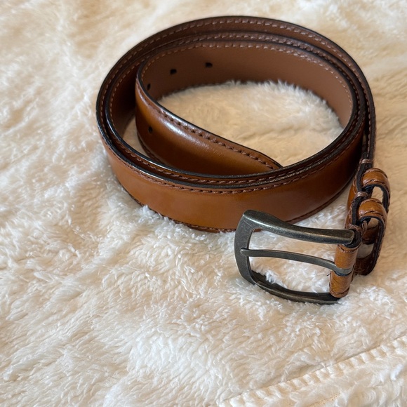 Joseph Abboud Tan Leather Accessory - Picture 1 of 5